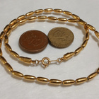 Vintage Gold plated oliivi kaulakoru - pikkukuva 3