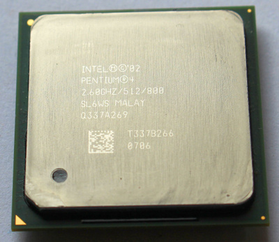 Pentium 4 HT 2.60 GHz 512K cache 800 MHz FSB socket 478
