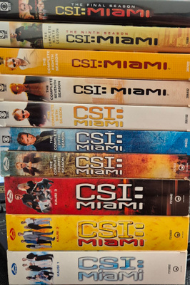 CSI MIAMI KOKO SARJA 1 - 10 -DVD