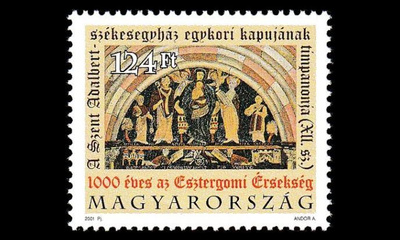 Unkari 4668 ** Esztergomin arkkipiispakuta 1000v (2001)