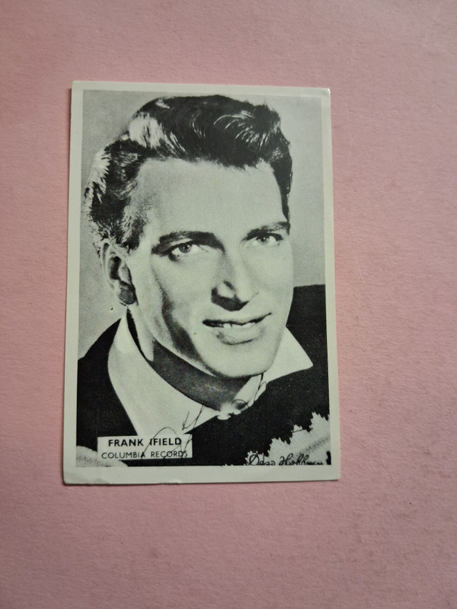 Champion. Frank Ifield.