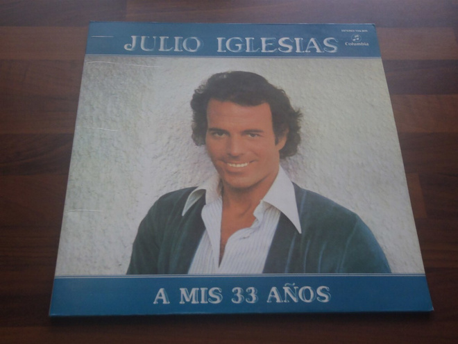 JULIO IGLESIAS - A MIS 33 ANOS ( LP . VINYYLI )