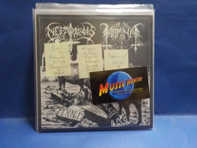 NEFARIOUS / HORNA - SPLIT EX+/M- HUNGARY 2009 7"