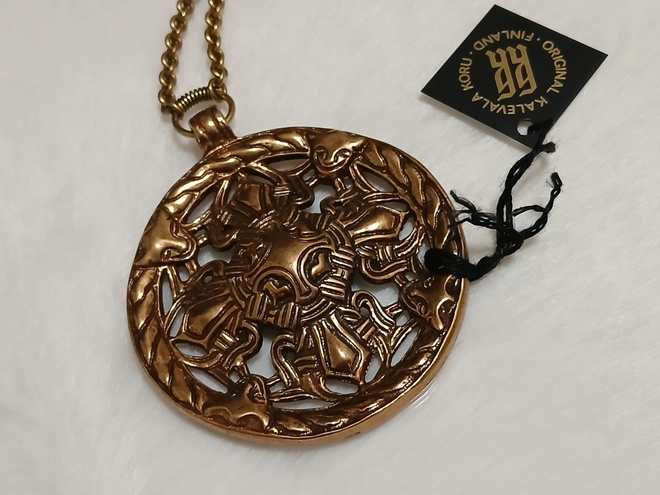 Kalevala Koru pronssinen Ahvenanmaan riipus -67