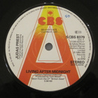 JUDAS PRIEST Living After Midnight 7" vinyylisingle PROMO - pikkukuva 3