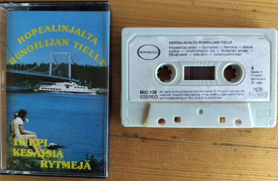 HOPEALINJALTA RUNOILIJAN TIELLE-Kasetti, MIC-138, v.1984