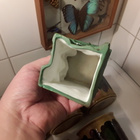 Meissen ? bisquit keramiikka art Deco pieni koristevaasi - pikkukuva 3