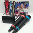 PS3 - Langattomat Singstar mikit + 4 peliä - pikkukuva 2