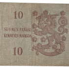 10 Markkaa 1963 ilman Litt A4989300 - pikkukuva 2