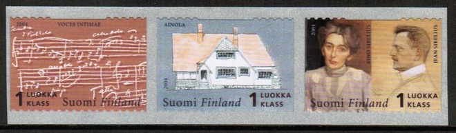 2004 Sibelius postituore 3-rivilö ikimerkkejä.