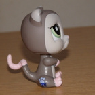 LITTLEST PET SHOP istuva PUSSIROTTA, OPOSSUMI #1015 - pikkukuva 4