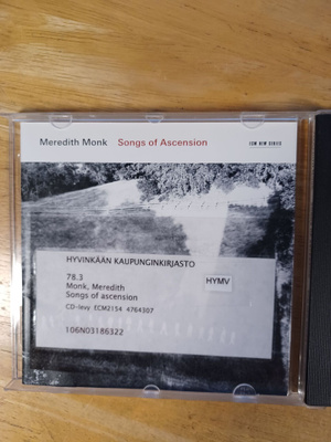 Meredith Monk: Songs of Ascension.