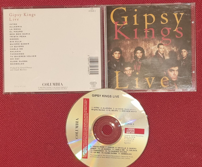 CD Gipsy Kings - Live