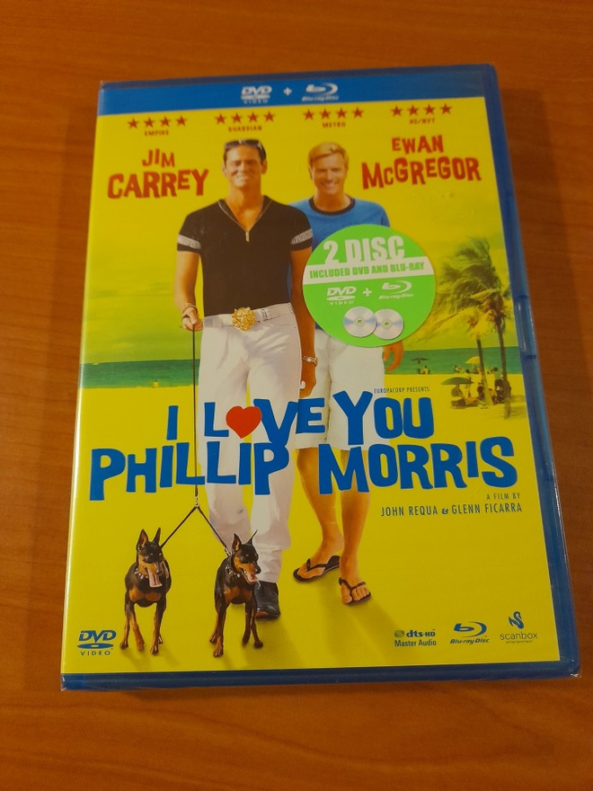 I LOVE YOU PHILLIP MORRIS ( Blu-ray + DVD )