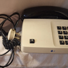 Ericsson Diavox mustavalkoinen pöytäpuhelin 1970 1980 - pikkukuva 1