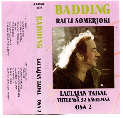 Badding Rauli Somerjoki Laulajan taival osa2 c-kasetti