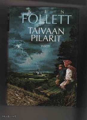 Follett, Ken: Taivaan pilarit, WSOY 1990, skp., 2.p., K3++