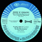 (LP) Jim Reeves - Good 'N' Country - pikkukuva 2