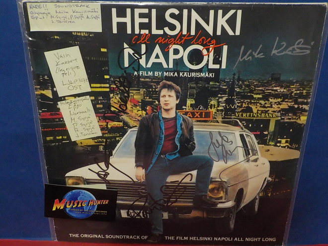 OST Helsinki Napoli All Night Long RARE SIGNED LP