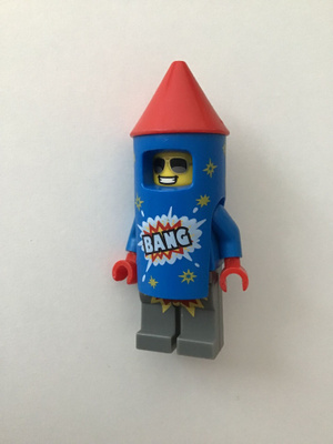 Lego minifiguuri - Firework Guy, Series 18