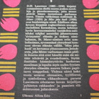 D. H. Lawrence - Mies joka kuoli - pikkukuva 2