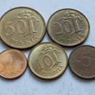 1 p - 50 p, circ,  v. 1964 - pikkukuva 1