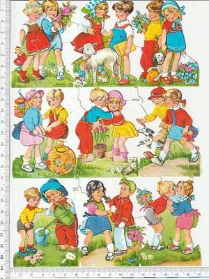 * EAS 3058, lapset eri tehtävissä -arkki *
