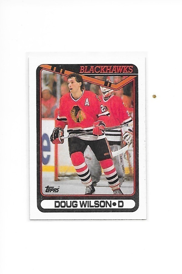 1990-91 Topps #111 Doug Wilson Chicago Blackhawks