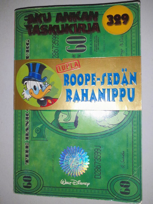 Aku Ankan taskukirja 329 Roope-sedän rahanippu
