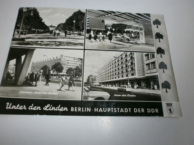Berlin, nelikuvainen isokok. mv valokuvapk, DDR, p. 1969