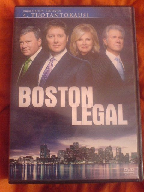 Boston legal , Kausi 4 , 5 DVD