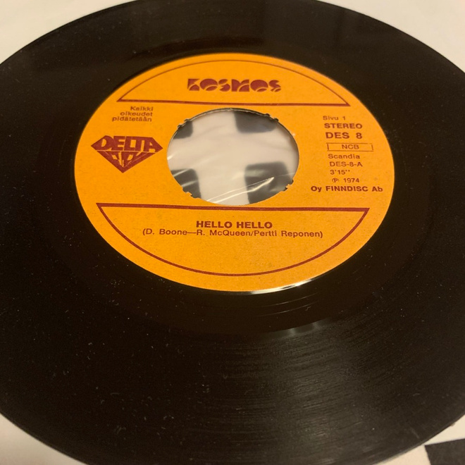 KOSMOS: Palaan laivarantaan… * Hello hello * FIN 1974