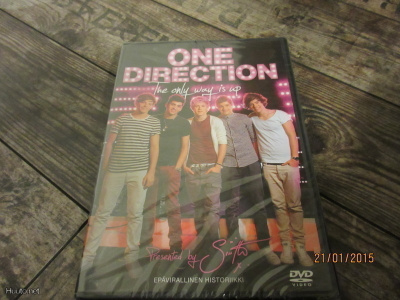 One Direction - The Only Way Is up (DVD) *UUSI*
