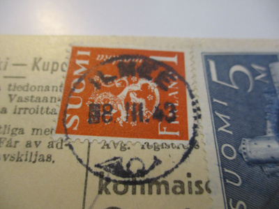 1943 Ilmee yksirenkainen isolla leikkeellä