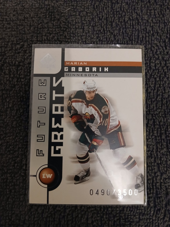 Marian Gaborik - Future Greats 0490/3500, Minnesota