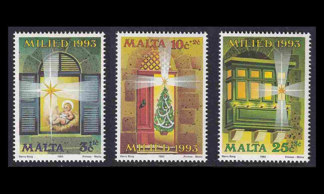 Malta 917-9 ** Joulu (1993)