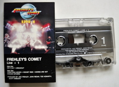 Ace FREHLEY Comet Live + 1 C-KASETTI 1988 Kiss