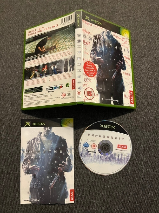 Fahrenheit XBOX (Suomijulkaisu)