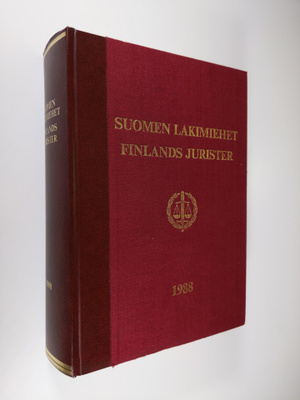 Jaana (vastaava toim.) Tolonen : Suomen lakimiehet 1988 =...
