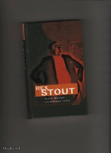 Stout, Rex: Nero Wolfen viimeinen juttu, WSOY 1997, yvk, K3+