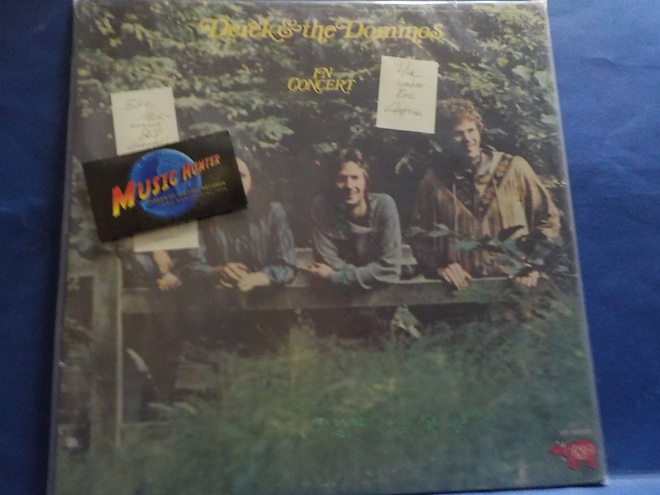 DEREK & THE DOMINOS -  IN CONCERT - U.S -75 EX+/EX- 2LP