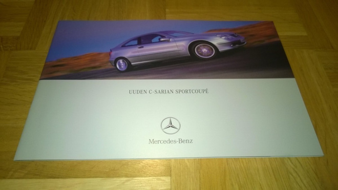 Esite Mercedes C-sarja Sportcoupe W203/CL203, 2000