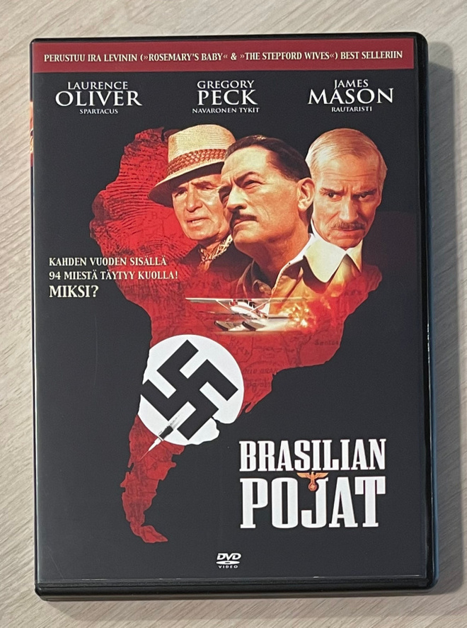 Brasilian pojat (1978) Gregory Peck, Laurence Olivier