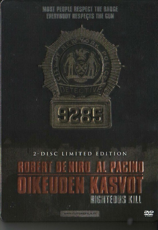 dvd, Oikeuden kasvot (Al Pacino, Robert De Niro) 2dvd [jänni