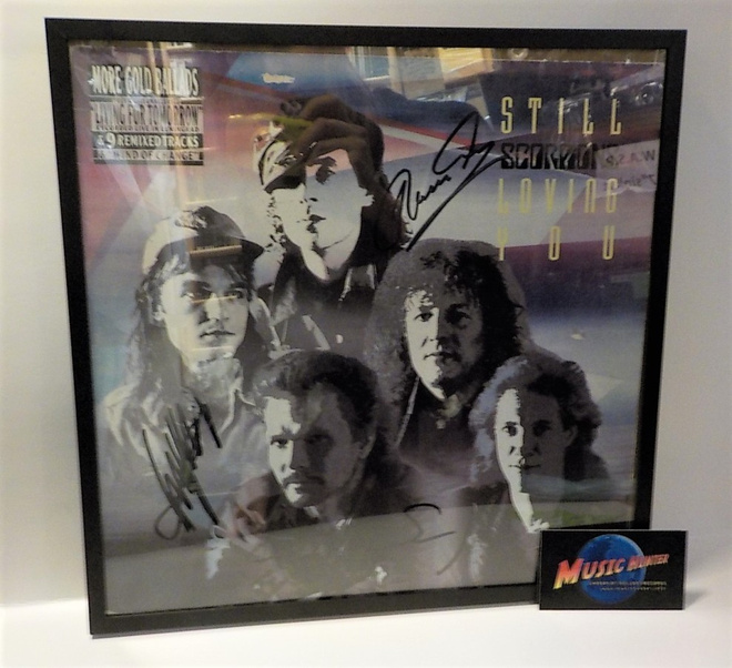 SCORPIONS - STILL LOVING YOU LP + 3 X NIMMARIT