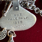 JUHLAKÄÄTY, Kalevala-eepos 150 vuotta juhlakoru 1985 hopeaa - pikkukuva 2