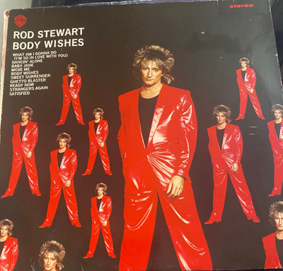 Rod Stewart: Body Wishes 1983 LP