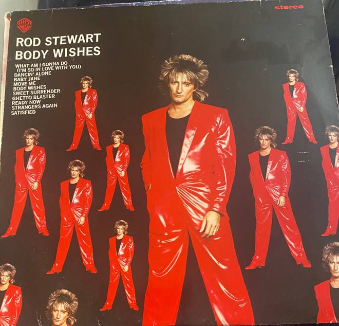 Rod Stewart: Body Wishes 1983 LP