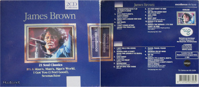 JAMES BROWN: 21 Soul Classics - 2CD Collection