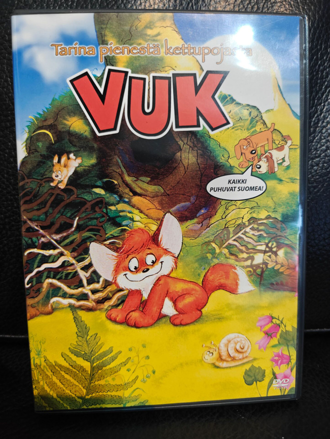 Vuk - tarina pienestä kettupojasta (1981) DVD Suomijulkaisu